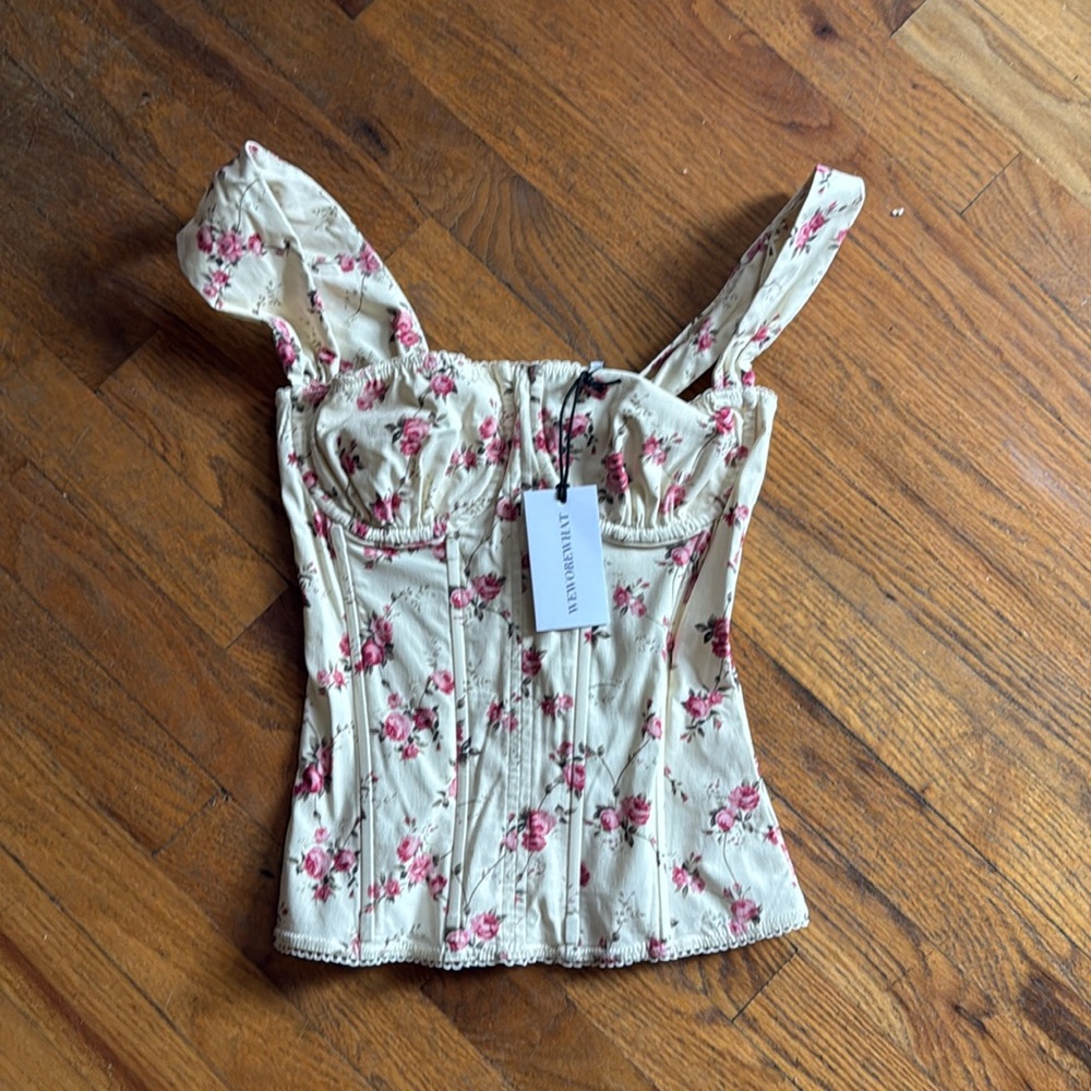 Corset Top - NWT WeWoreWhat